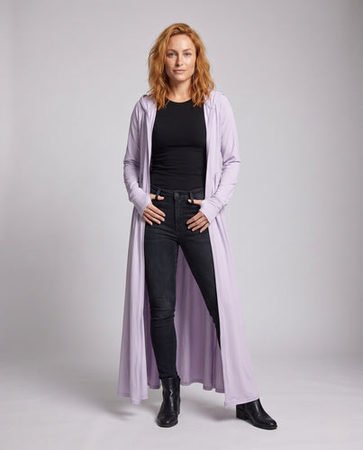 Damen UV-Schutz Maxi-Jacke mit Kapuze Drune