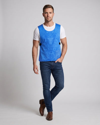 Unisex nan kühlweste wasseraktiv kühlgilet mit tasche und klettverschluss Drune