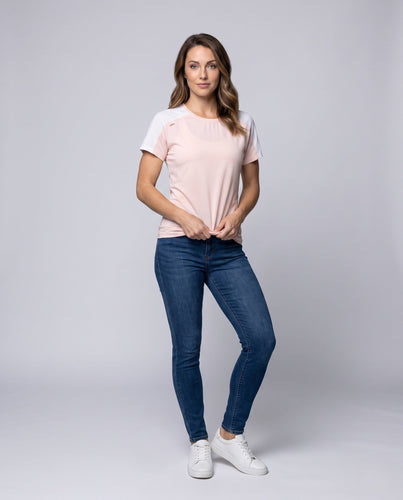Damen atmungsaktives Sport-T-Shirt mit innovativer Feuchtigkeitsregulierung Drune