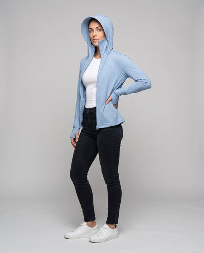 Damen ergonomische Sportjacke mit verbesserter Atmungsaktivität Drune