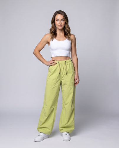 Damen lässige High-Waist Hosen Drune