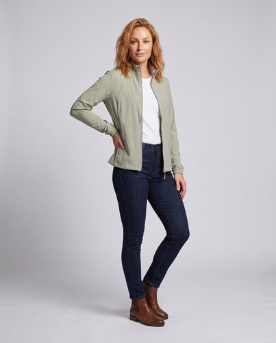 Damen Leistungsstarke Sportjacke mit feuchtigkeitsregulierender Technologie Drune