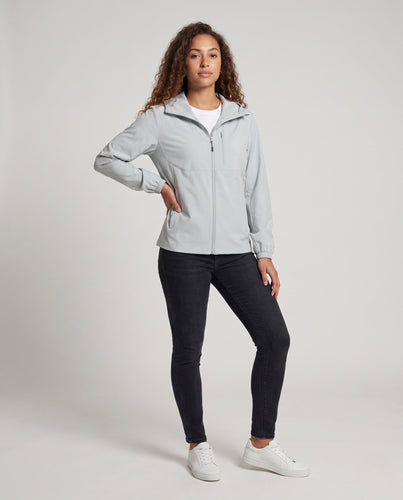 Damen multifunktionale Outdoor-Jacke mit innovativem Windschutz Drune