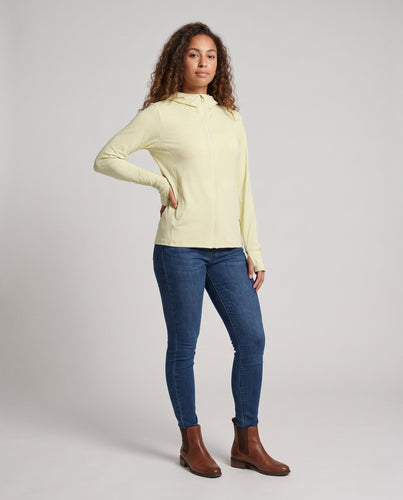 Damen UV-Schutz Jacke mit praktischer Kapuze Drune
