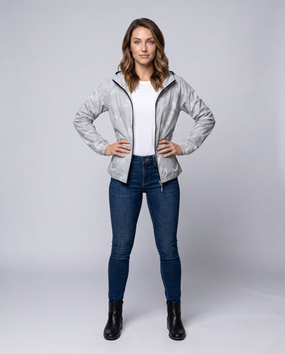 Unisex nan leichte Packbare Kapuzenjacke mit wasserabweisender DWR-Beschichtung, elastischen Bündchen und verdeckten Reißverschlusstaschen Drune