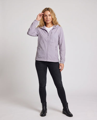 Unisex nan ultraleichte Sonnenschutz-Kapuzenjacke mit Packfunktion, Reißverschlusstaschen und atmungsaktivem GewDrunee Drune
