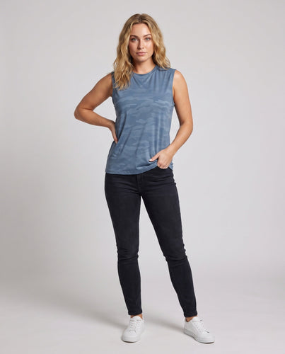 Damen ärmelloses Funktionsshirt aus atmungsaktivem Material Drune