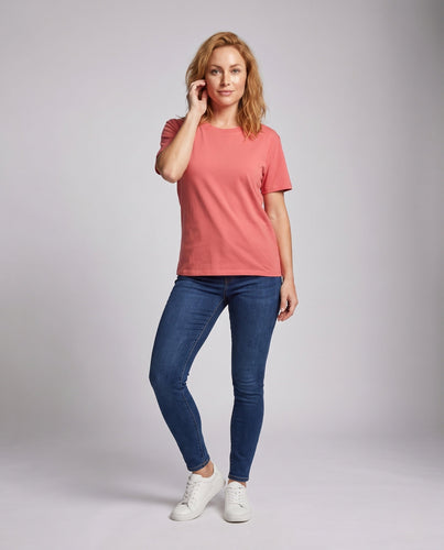 Damen Baumwoll-T-Shirt Drune