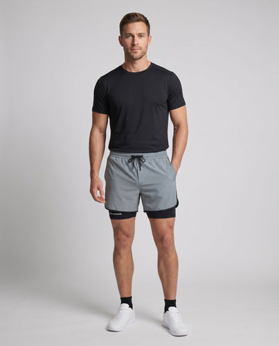 Herren Sportliche Kompressionsshorts Drune