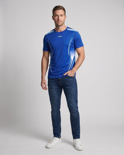 Herren sportliches Funktionsshirt mit atmungsaktiven Eigenschaften Drune