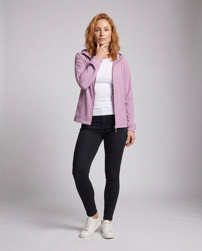 Damen leichter Outdoor-Regenjacke mit Kapuze Drune