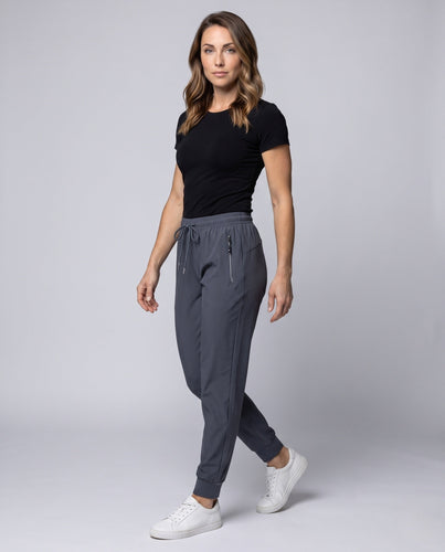 Damen sportive Freizeitjacke mit seitlichen Reißverschlusstaschen Drune
