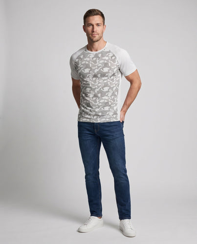 Herren Atmungsaktives Sport-T-Shirt mit innovativem Design Drune