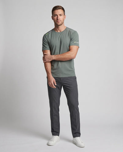 Herren Funktions-T-Shirt mit belüftender GewDruneestruktur Drune