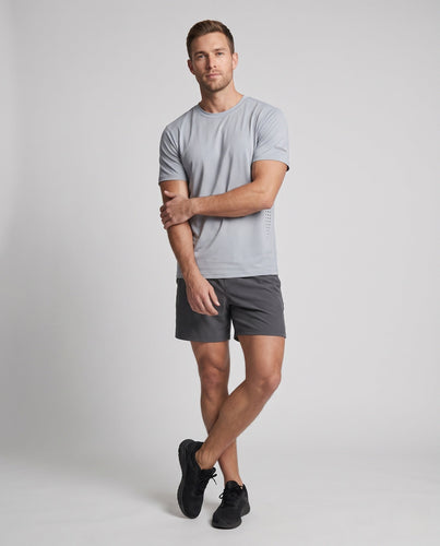 Herren Funktionsshirt mit atmungsaktiven Mesh-Einsätzen Drune