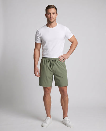 Herren leichtgewichtige Sportshorts mit elastischem Bund Drune