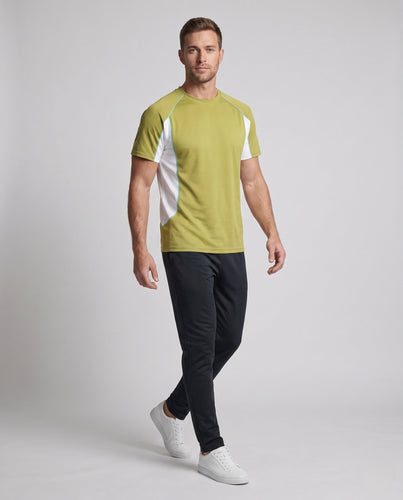 Herren Leistungsstarkes Sport-T-Shirt mit atmungsaktiven Einsätzen Drune