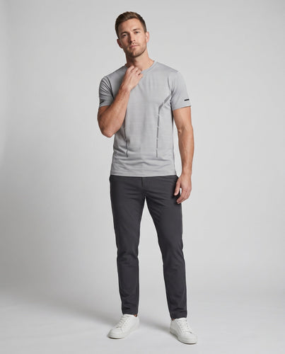 Herren Sport T-Shirt mit atmungsaktiven Einsätzen Drune