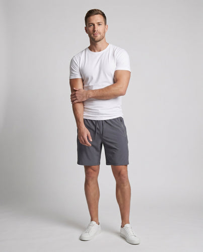Herren Sportliche Freizeit Shorts mit Reißverschlusstaschen Drune