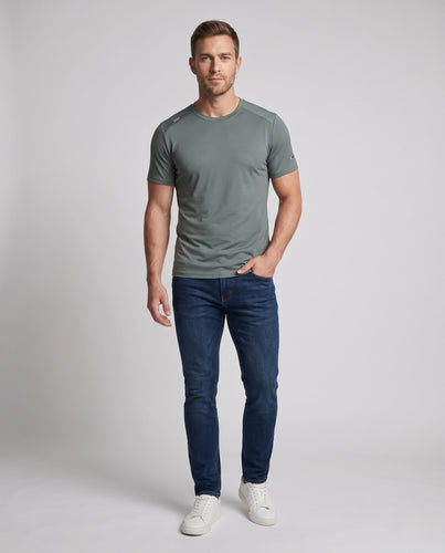 Herren Sportliches Funktions-T-Shirt mit atmungsaktiver Struktur Drune