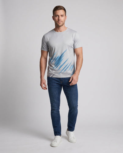 Herren Sportliches Laufshirt mit atmungsaktiven Eigenschaften Drune