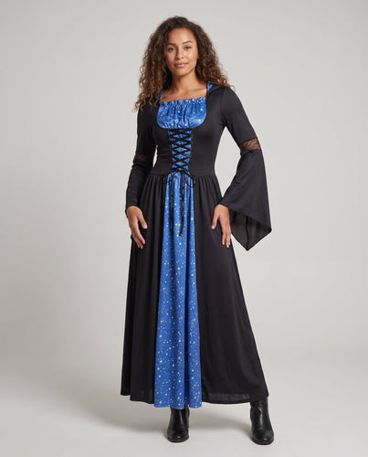 Frauen Märchen historisches Kleid Drune