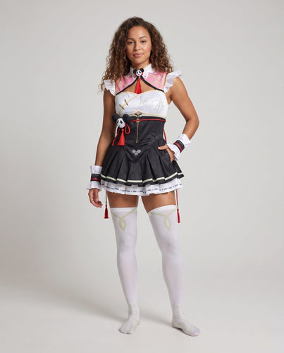 Damen Cosplay-Kleid mit detailverliebtem Design und kunstvollen Accessoires Drune