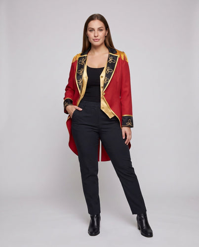 Damen elegante Zirkusjacke Drune