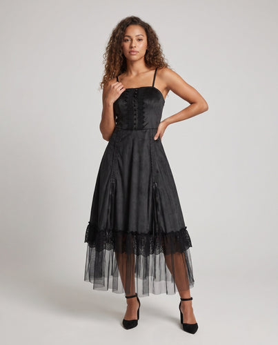 Damen festliches Laid-Back Kleid Drune
