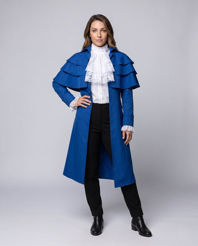 Damen Rüschenbluse mit eleganten Ärmelbündchen Drune