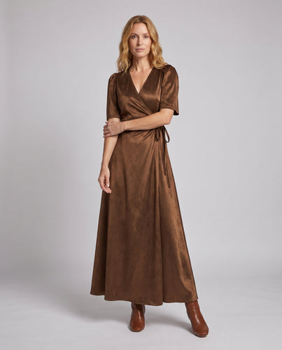 Damen Wickelkleid mit elegantes Design Drune