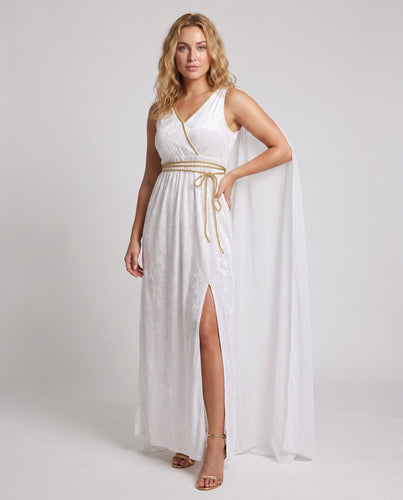 Damen antikes Göttinnenkleid Drune