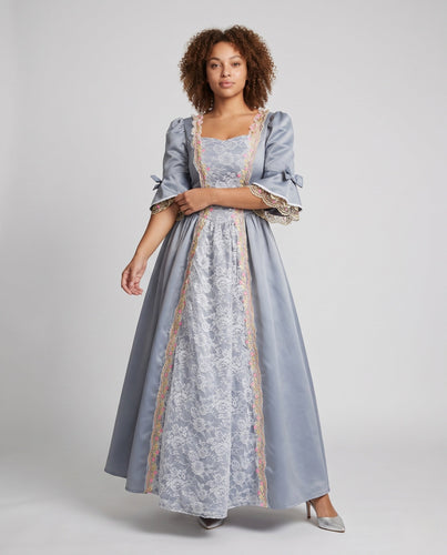 Damen elegantes mittelalterliches Ballkleid Drune