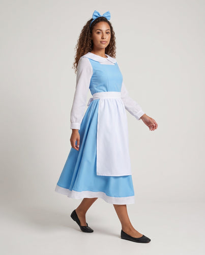 Damen märchenhaftes Kostümkleid im Alice im Wunderland-Stil Drune
