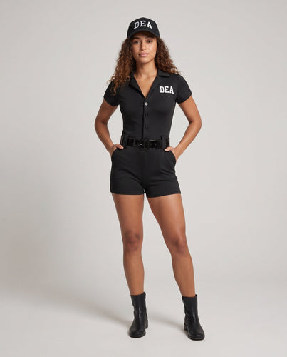 Damen Polizeiuniform Kostümset Drune