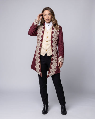 Damen Bluse mit Stehkragen und Raffungen Drune