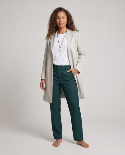 Damen elegantes Komplett-Outfit mit Blazer, T-Shirt und Hose Drune