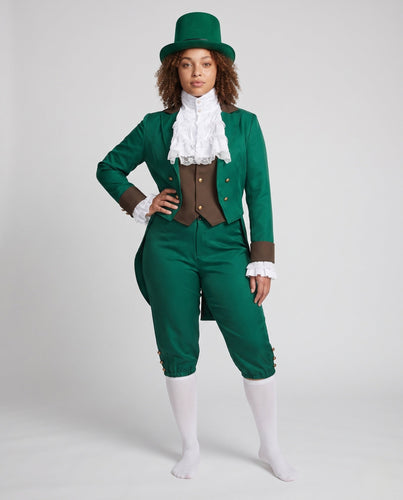 Damen Historische Rüschenbluse mit elegantem Stehkragen Drune