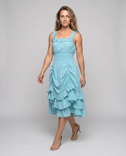 Damen Rüschendes Maxikleid Drune