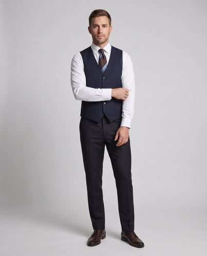 Herren Elegante Anzugweste Drune