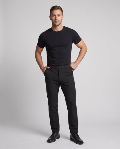 Herren Elegante und Bequeme Business Casual Hosen Drune