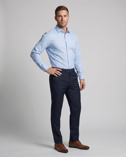 Herren Elegantes Langarmhemd mit Modernem Schnitt Drune