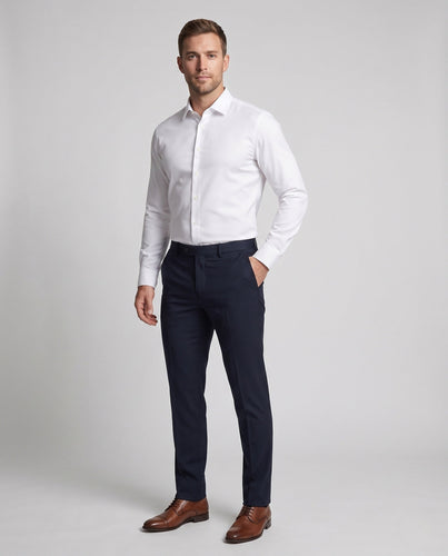 Herren klassisches Langarmshirt aus hochwertiger Baumwolle Drune