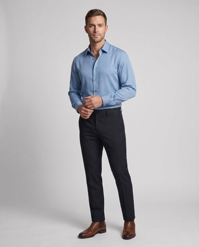 Herren Luxuriöses Langarmhemd Drune 1787717890