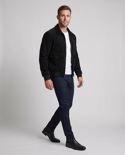 Herren Freizeit Cord-Jacke mit praktischen Taschen Drune