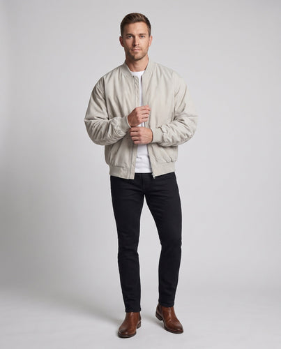 Herrenmode Übergangsjacke im sportlichen Stil Drune