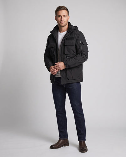 Herren Multifunktionale Outdoor-Jacke mit zahlreichen Taschen Drune