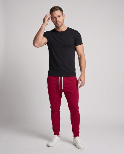 Herren Sportliche Jogginghosen mit Seitenstreifen Drune