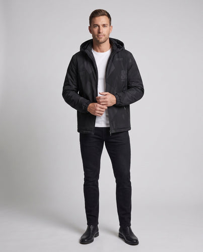 Sportliche Winterjacke für Herren mit Fleece-Futter Drune