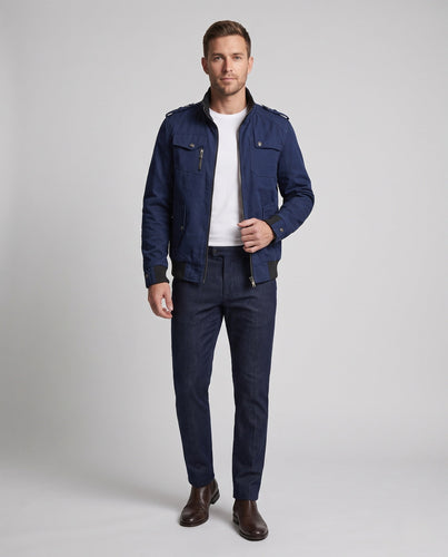 Herren Stylische Feldjacke mit praktischen Taschen Drune